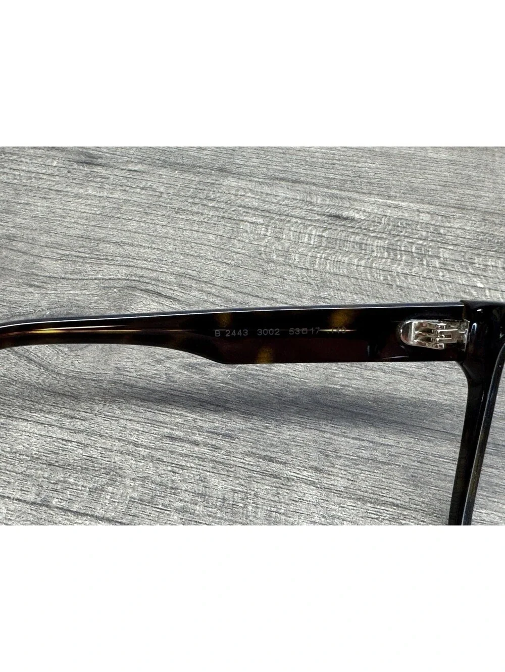 Burberry 2443 3002 Eyeglasses Women's Dark Havana Full Rim Square 53[]17-140